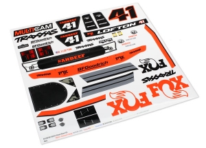Decals, Unlimited Desert Racer®, Fox® Edition