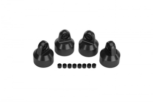 Shock caps, aluminum (hard-anodized, PTFE-coated), GTX shocks