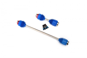 Driveshafts, center E-Revo (steel constant-velocity) front (1)/ rear (1)