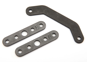 Bulkhead tie bar, front, upper (1)/ lower (2) (steel)