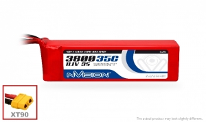 NVISION LiPo 3800mAh 3S 11.1V 35C (XT90 plug)