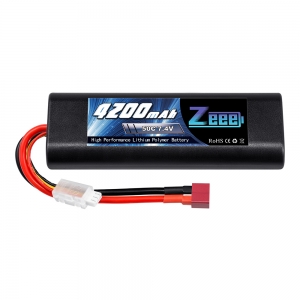 Аккумулятор Zeee Power 2s 7.4v 4200mah 50c
