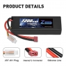Аккумулятор Zeee Power 2s 7.4v 7200mah 80c