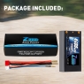 Аккумулятор Zeee Power 2s 7.4v 4600mah 120c (Short)