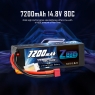 Аккумулятор Zeee Power 4s 14.8v 7200mah 80c