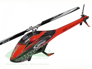 Goblin 380 Red/Black (with 380mm Black line main blades)