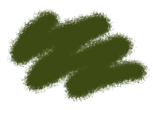 Краска ZVEZDA акриловая, темно-зеленая, 12 мл