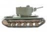 P/У танк Torro КВ-2 1/16  2.4G, СССР, зеленый, ВВ-пушка, деревянная коробка