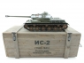 Р/У танк Taigen 1/16 ИС-2 модель 1944, СССР, зеленый, (для ИК танк. боя) 2.4G, деревян. коробка