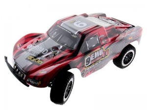 Радиоуправляемый шорт-корс Remo Hobby 9EMU Brushless (красный) 4WD 2.4G 1/10 RTR