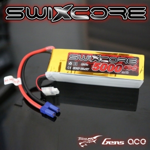 SWIXCORE - 5000 mAh 6S 22.2V 60C Lipo Pack