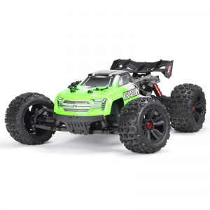 Радиоуправляемая модель трагги ARRMA Kraton 1:10 4WD BLX V2 4S Brushless RTR (цвет зеленый)