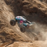 Радиоуправляемая модель монстра ARRMA KRATON V6 BLX 1:8 4WD 6S Brushless RTR (цвет синий с розовым)