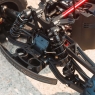 Радиоуправляемая модель монстра ARRMA KRATON V6 BLX 1:8 4WD 6S Brushless RTR (цвет синий с розовым)