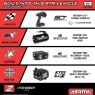 Радиоуправляемая модель монстра ARRMA KRATON V6 BLX 1:8 4WD 6S Brushless RTR (цвет синий с розовым)