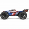 Радиоуправляемая модель монстра ARRMA KRATON V6 BLX 1:8 4WD 6S Brushless RTR (цвет синий с красным)