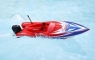 Радиоуправляемый катер ProBoat Lucas Oil 17" Power Boat Racer Deep-V RTR (красный)