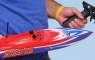 Радиоуправляемый катер ProBoat Lucas Oil 17" Power Boat Racer Deep-V RTR (красный)