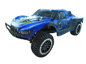 Радиоуправляемый шорт-корс трак 1:10 Remo Hobby 9EMU Racing Brushless 4WD 2.4Ghz RTR (синяя)