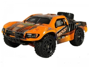 Радиоуправляемый шорт-корс Remo Hobby Rocket UPGRADE V2.0 4WD 2.4G 1/16 RTR (оранжевый)