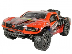 Радиоуправляемый шорт-корс Remo Hobby Rocket Brushless V2.0 4WD 2.4G 1/16 RTR (красный)