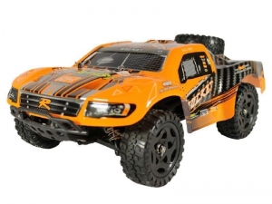 Радиоуправляемый шорт-корс Remo Hobby Rocket V2.0 4WD 2.4G 1/16 RTR (оранжевый)