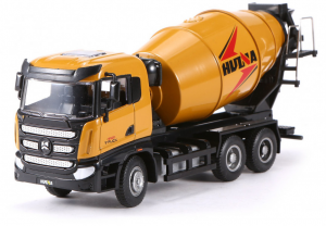 Металлический грузовик - бетономешалка Huina 1:50 - HN1719