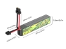 Аккумуляторы Li-po BetaFPV LAVA II 680mAh 2S 7.6V HV 95C XT30 (Набор 2 штуки)