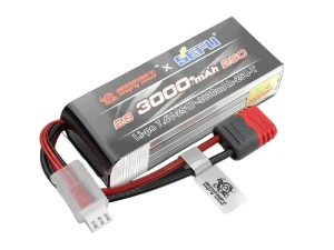 Аккумулятор Li-Po 2000mAh, 7,4V, 25C, T‐plug (для автомоделей MJX 14301, 14302, 14303, 14209, 14210)