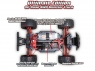 Радиоуправляемый монстр Remo Hobby GT Brushless 4WD 2.4G 1/10 RTR (цвет оранжевый)