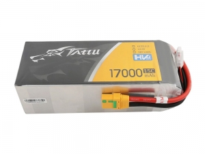 Аккумулятор LiPo TATTU 17000mAh 22.8V 15C 6S1P (XT90-S) High Voltage