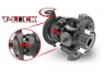 Радиоуправляемый краулер-тягач Traxxas 1:10 6WD Ready to TQi Bluetooth Module (черный, свет и р/у лебедка в комплекте)
