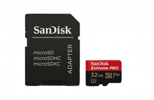Карта памяти Sandisk microSDXC Extreme PRO 32GB Class 10