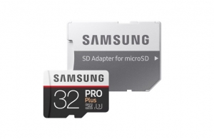 Карта памяти Samsung microSDXC PRO Plus 32GB 95MB/s + SD adapter